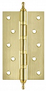 Картинка Петля универсальная FUARO 4BB/A/BL 125x75x2,5 SB (мат. золото) БЛИСТЕР